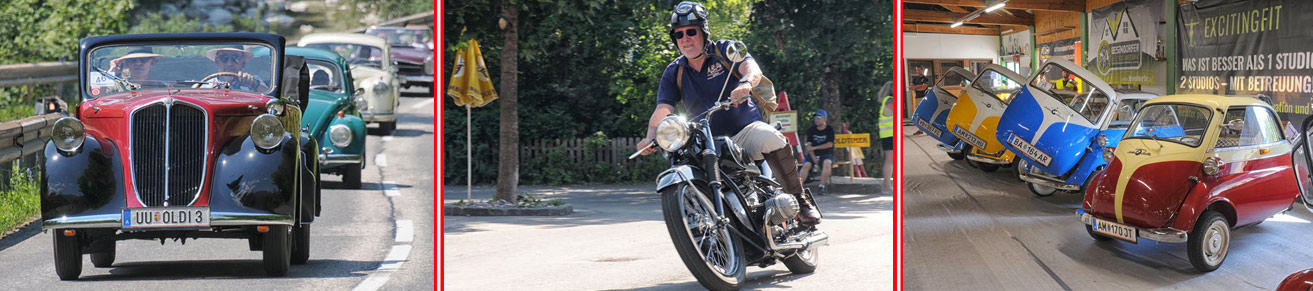 verschiedene Oldtimer
